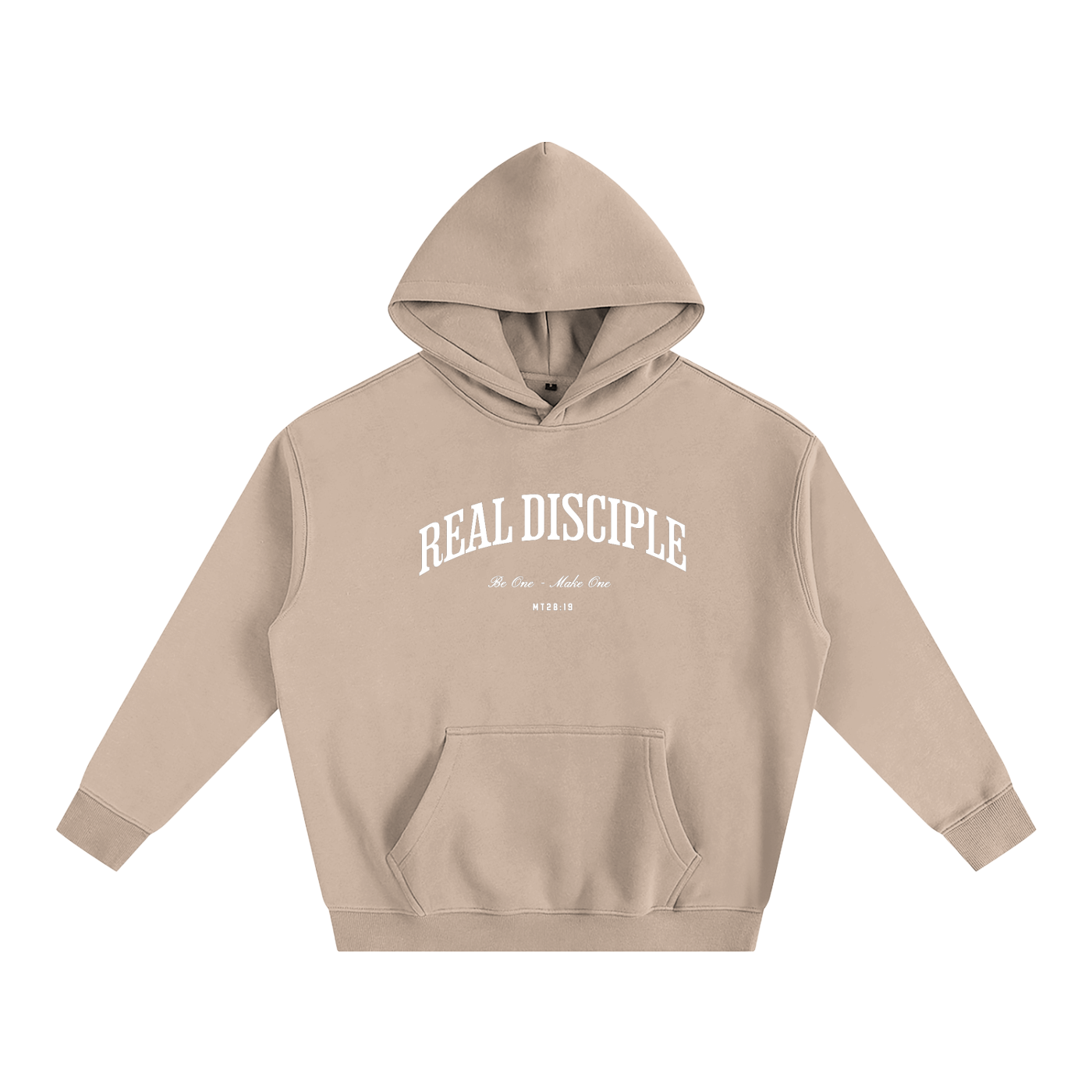 Real Disciple™ “Faith Hope Love” Oversized Hoodie