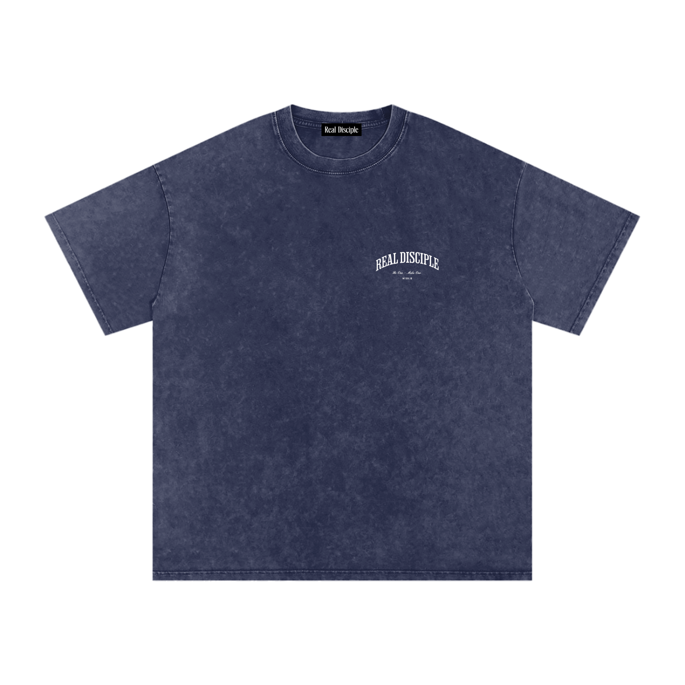 New Life in Christ – Snow Washed Oversized Tee