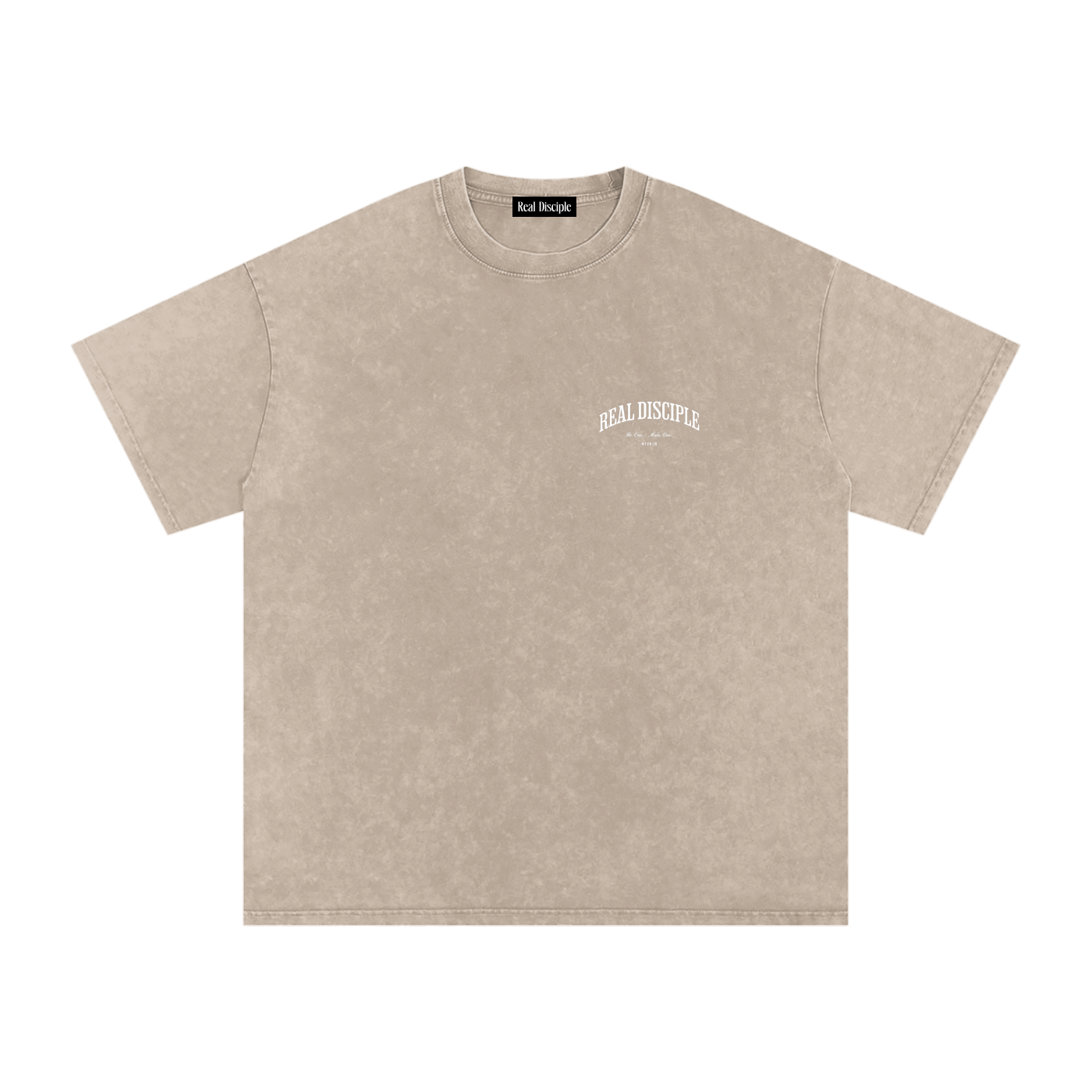 New Life in Christ – Snow Washed Oversized Tee